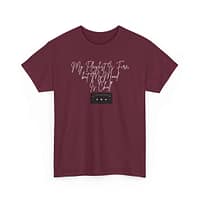 3016804223224493449_2048.jpeg My Playlist Is Fire but My Mood Is Chill - Unisex Heavy Cotton Tee