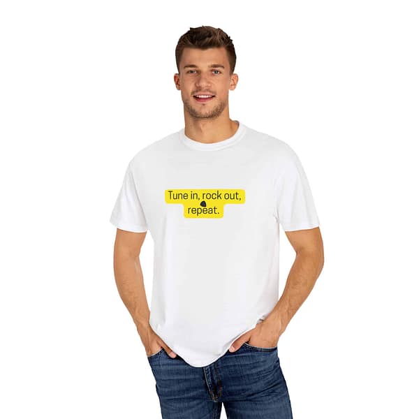 14285058004883656386_2048.jpeg Garment-Dyed T-shirt - Ring-Spun Cotton - Relaxed Fit - Double-Needle Stitching - Unisex